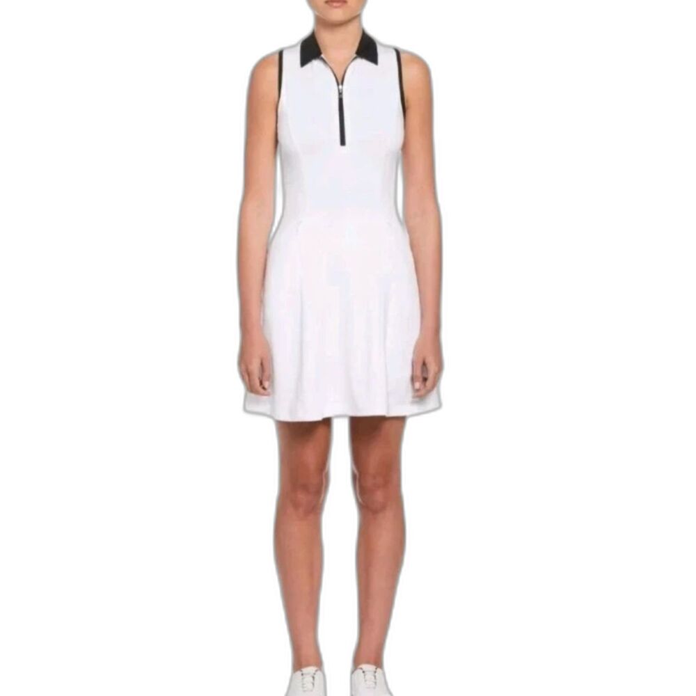Callaway Black & White Racerback Golf Dress with Detachable Shorts Small